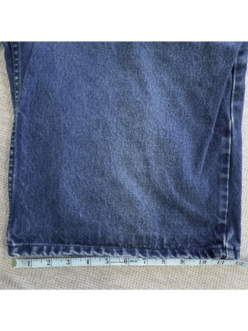 Vtg HOBO Live Like An American Jean Shorts Mens Size 31 Denim Loose Fit Blue - Picture 13 of 14